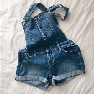 Denim Overall Shorts | Tinseltown Denim Couture